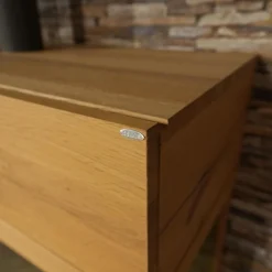 Voglauer Wohnwände & Tv-Lowboards|Wohnwand Opus Wildeiche Rustiko Akzent Beton Inklusive Highboard Und Sideboard