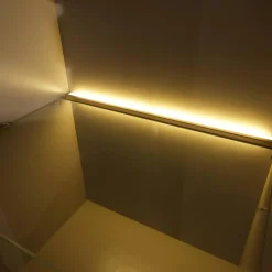 Gwinner Wohnwände & Tv-Lowboards|Wohnwand Piana Lack Seidenmatt Fango Grau Balkeneiche Honig Inklusive LED Beleuchtung