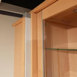 Gwinner Wohnwände & Tv-Lowboards|Wohnwand Ponte Ahorn Light Inklusive Halo Strahler Und Trafo