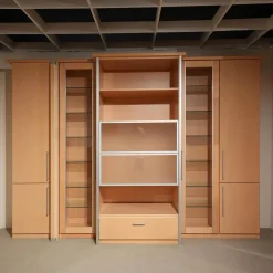 Gwinner Wohnwände & Tv-Lowboards|Wohnwand Ponte Ahorn Light Inklusive Halo Strahler Und Trafo