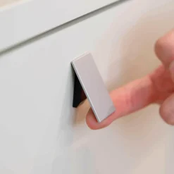 Interlübke Wohnwände & Tv-Lowboards|Wohnwand Regal Studimo Front Klarglas Schwarz Korpus Weiß in M01