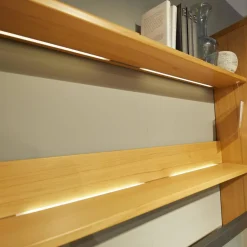 Rietberger Möbelwerke Wohnwände & Tv-Lowboards|Wohnwand Savera Kernbuche Mit Beleuchtung