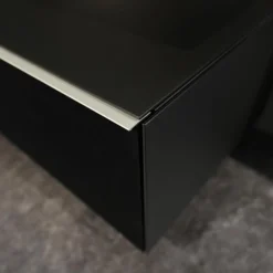 Spectral Smart Furniture Wohnwände & Tv-Lowboards|Wohnwand Scala Glas Satiniert Schwarz Salbei Grün Und Jade Grün Stoff Schwarz Mit Soundelement