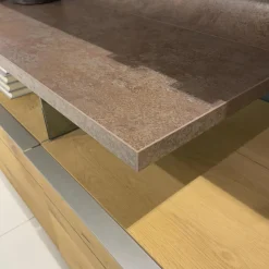 Gwinner Wohnwände & Tv-Lowboards|Wohnwand Tormine Balkeneiche Natur Absatz Rostoptik Mit LED Beleuchtung