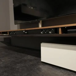 Spectral Smart Furniture Wohnwände & Tv-Lowboards|Wohnwand Twenty Lack Seidenmatt Violett Beige Creme Mit Soundsystem XTA1