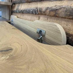 Voglauer Wohnwände & Tv-Lowboards|Wohnwand V-Cube Living Wildeiche Rustico mit Beleuchtung