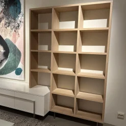 Bert Plantagie Wohnwände & Tv-Lowboards|Wohnwand Vision Eiche Weiß Geölt Tv-Board Weiß Lackiert Füße Metall Ohne Bild