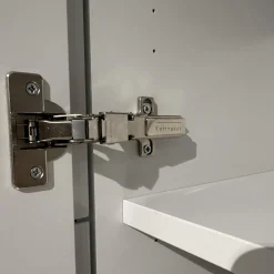 Kettnaker Wohnwände & Tv-Lowboards|Wohnwand Vita Lack Grauweiß Matt Und Hochglanz Mit Schiebetüren Ohne Deko