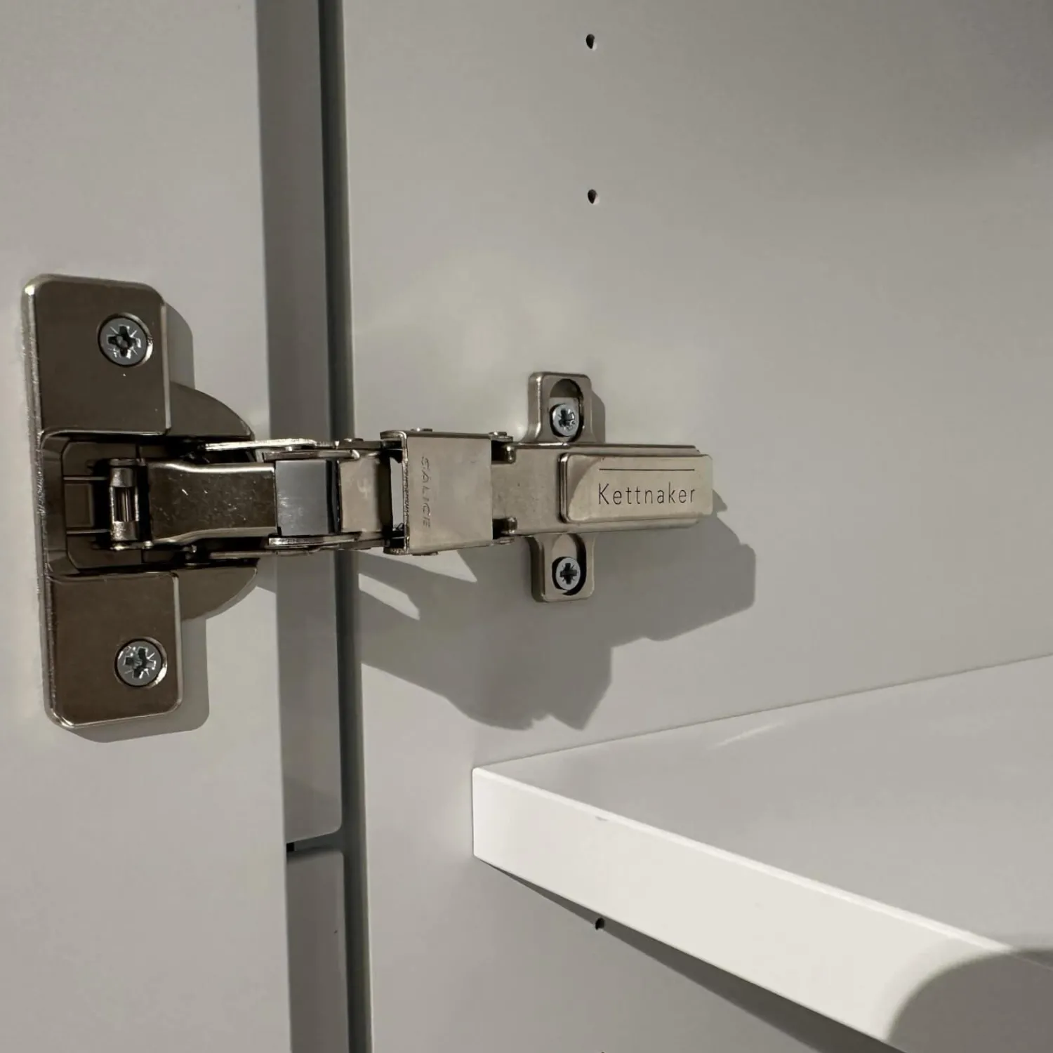 Kettnaker Wohnwände & Tv-Lowboards|Wohnwand Vita Lack Grauweiß Matt Und Hochglanz Mit Schiebetüren Ohne Deko