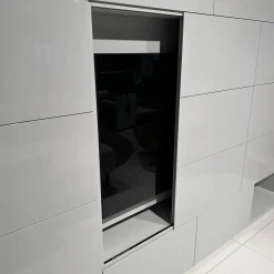 Kettnaker Wohnwände & Tv-Lowboards|Wohnwand Vita Lack Grauweiß Matt Und Hochglanz Mit Schiebetüren Ohne Deko