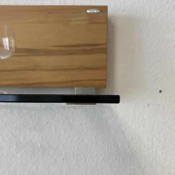 Voglauer Wohnwände & Tv-Lowboards|Wohnwand V-Montana Kernbuche mit Glasfronten Montegrau