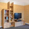 Team 7 Wohnwände & Tv-Lowboards|Wohnwand V-Wand Opus 1 Erle Geölt mit TV-Aufsatz