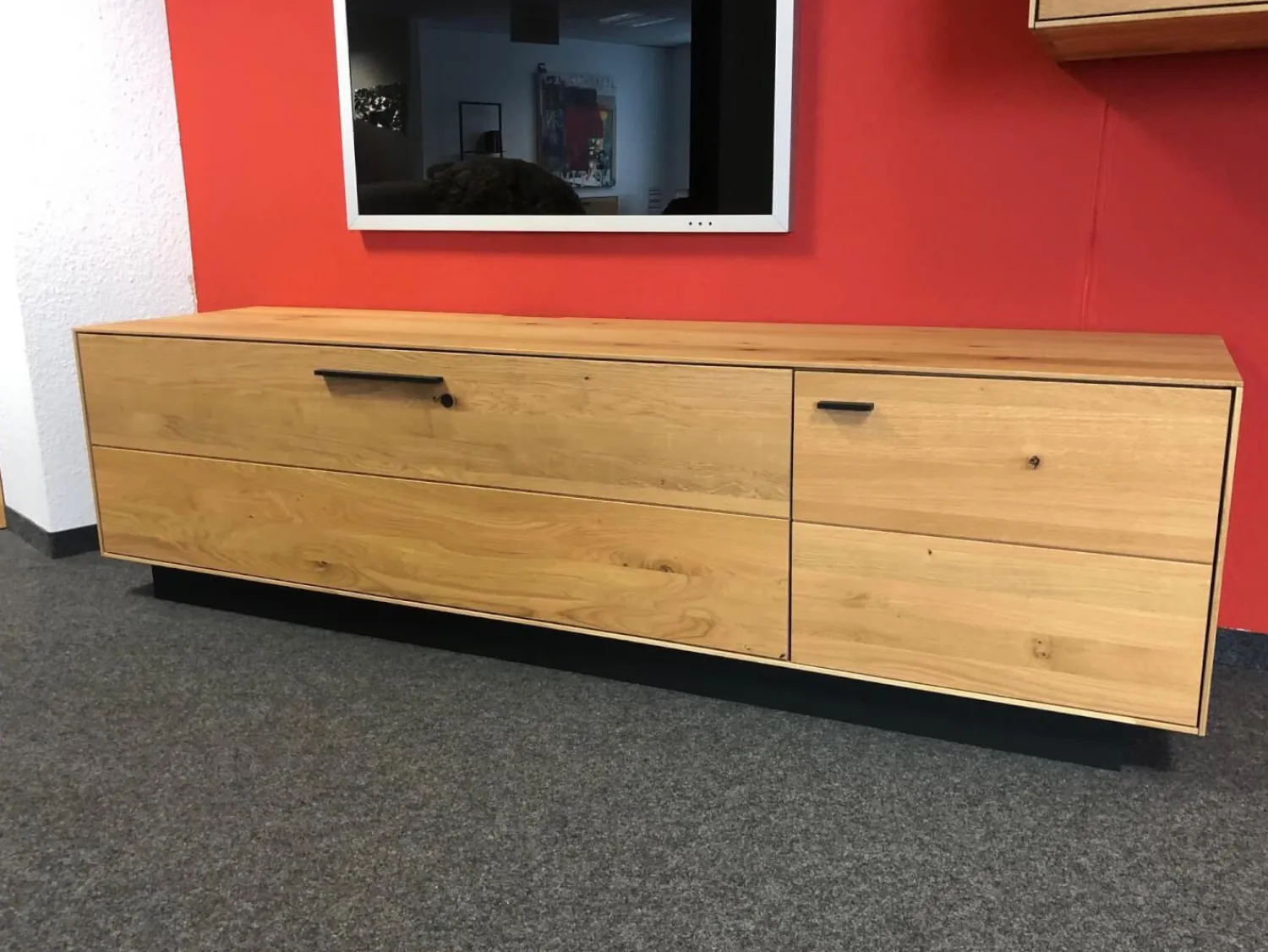 Wöstmann Wohnwände & Tv-Lowboards|Wohnwand WM 1880 Ausführung Wildeiche