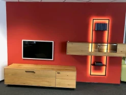 Wöstmann Wohnwände & Tv-Lowboards|Wohnwand WM 1880 Ausführung Wildeiche