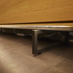 Wöstmann Wohnwände & Tv-Lowboards|Wohnwand WM 1880 Wildeiche Massiv Soft Gebürstet Mit LED-Beleuchtung