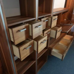 Baur Wohnwände & Tv-Lowboards|Wohnwand Xeno Nussbaum Massiv